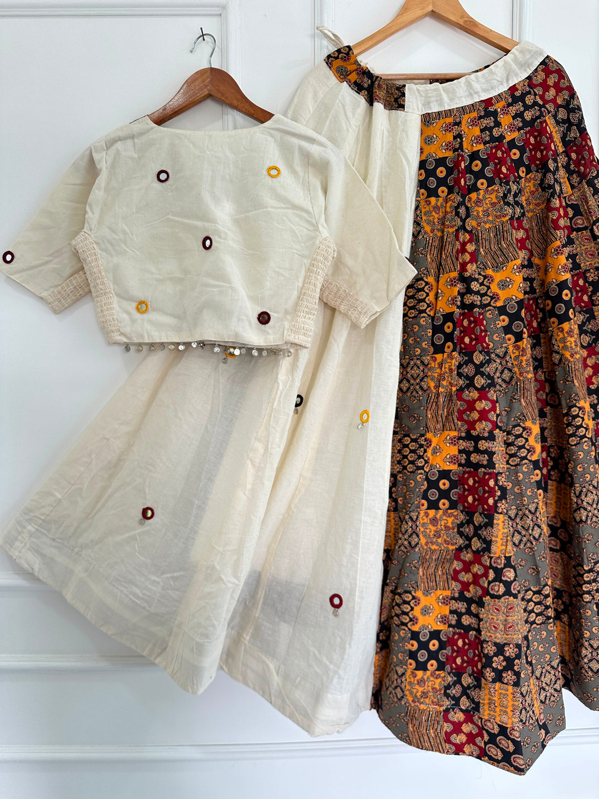 Navaratri Special Ajrakh Cotton Chaniya Choli