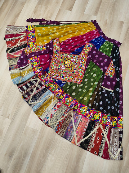 Navaratri Special Georgette Kutch Work Chaniya Choli