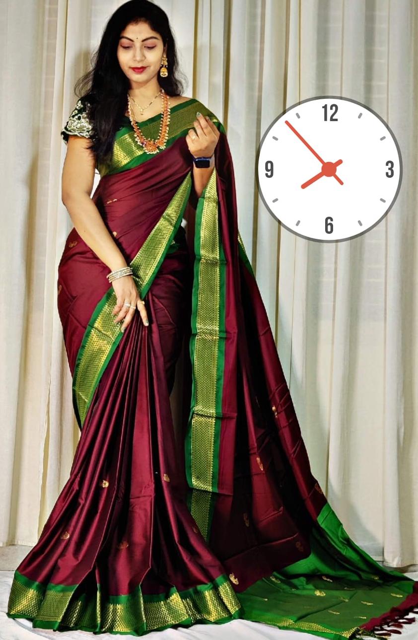 Cotton Silk Weaving Saree
