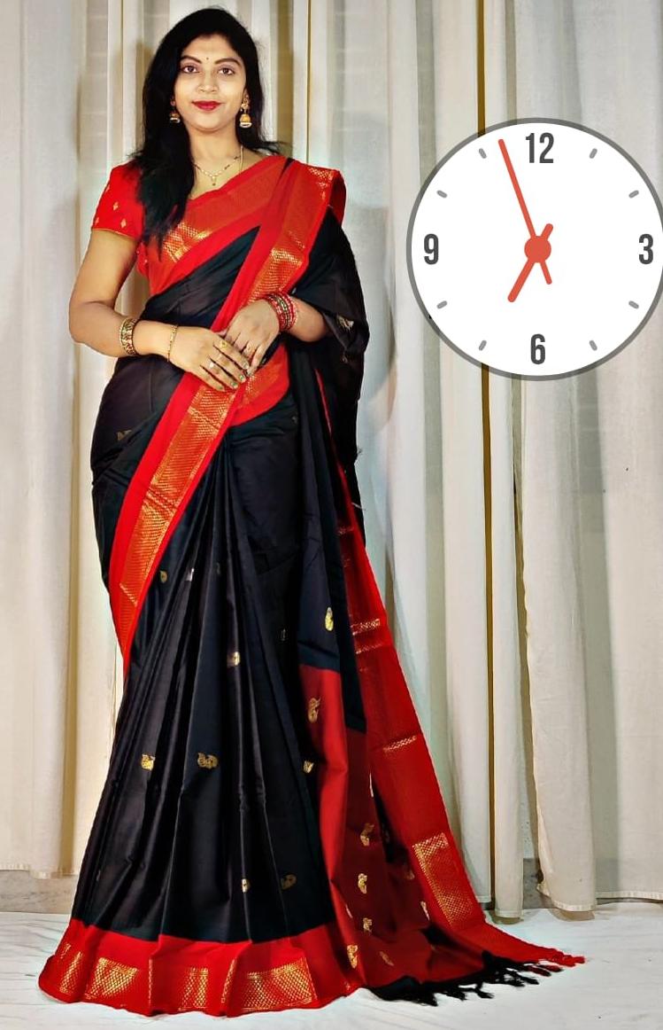 Cotton Silk Weaving Saree