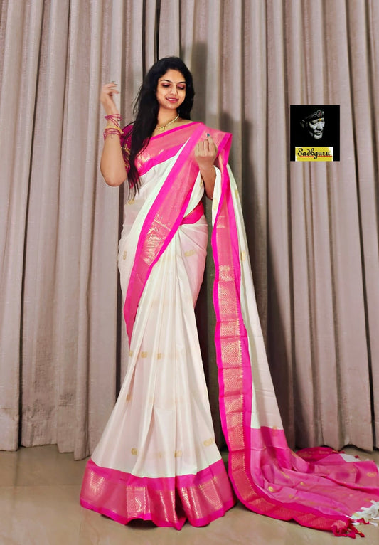 Cotton Silk Weaving Saree