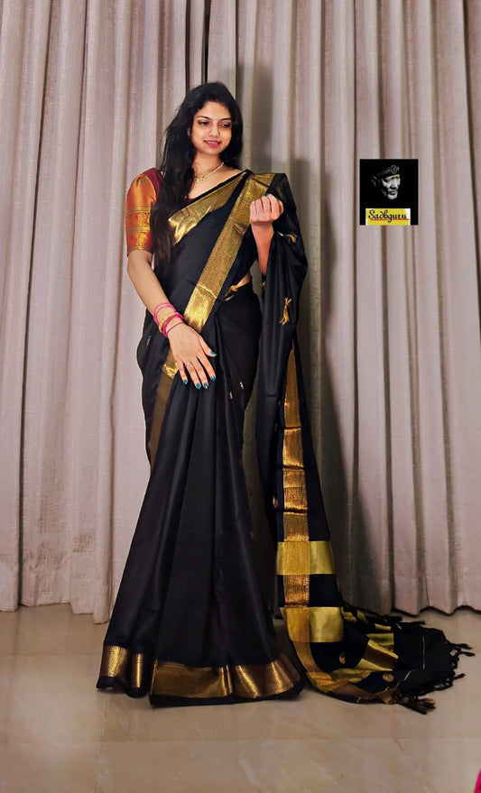 Cotton Silk Weaving Saree
