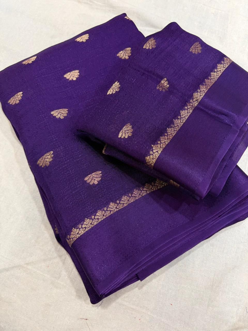 Khadi Viscose Silk Saree with Viscose Jacquard Bhutta Weaving