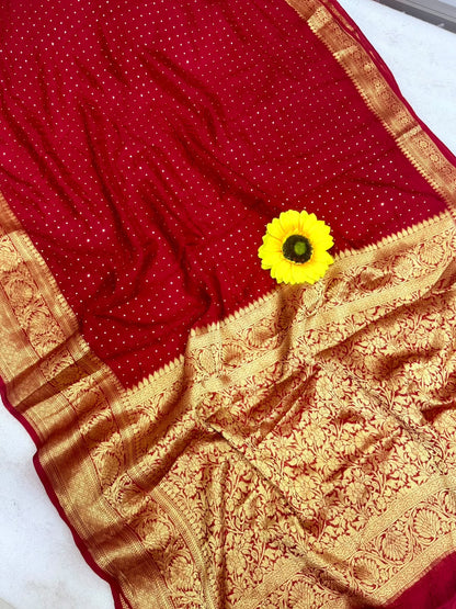 Cotton Silk Saree with Jacquard Weaving