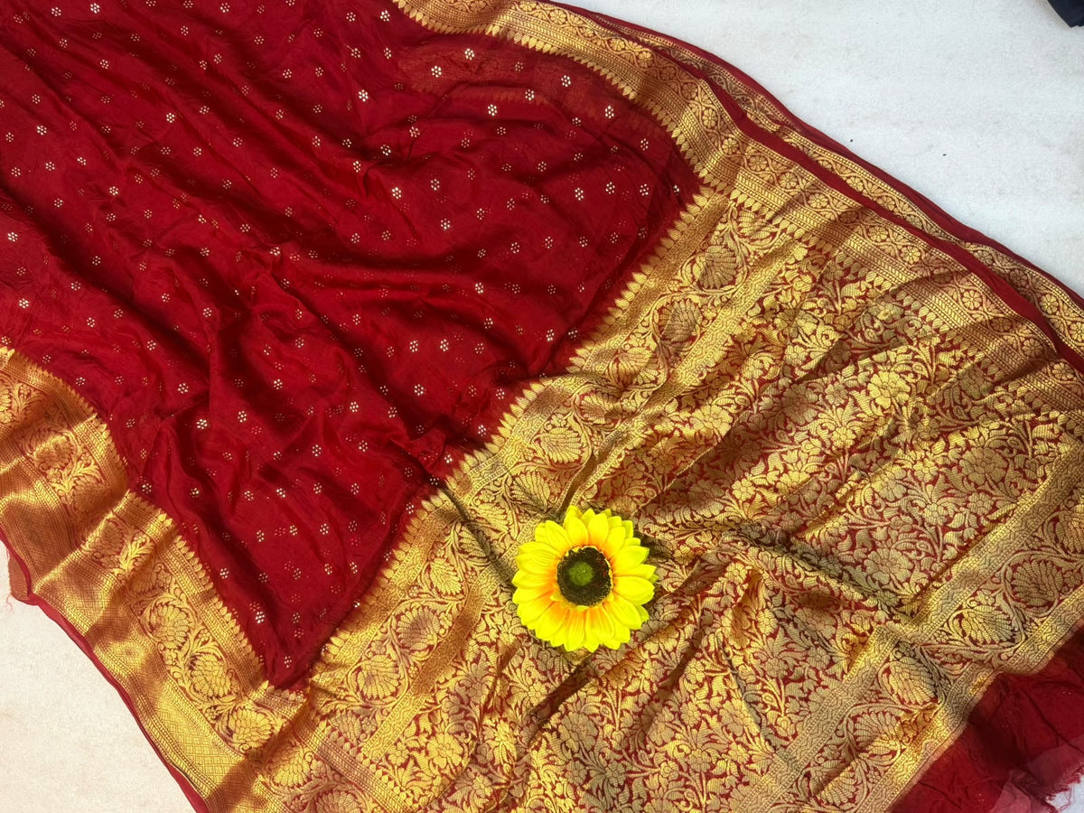 Cotton Silk Saree with Jacquard Weaving