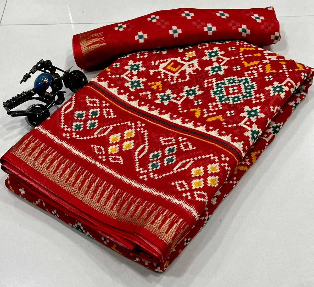 Georgette Patola Printed Saree
