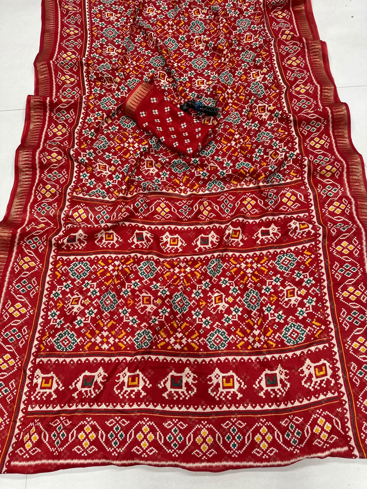 Georgette Patola Printed Saree
