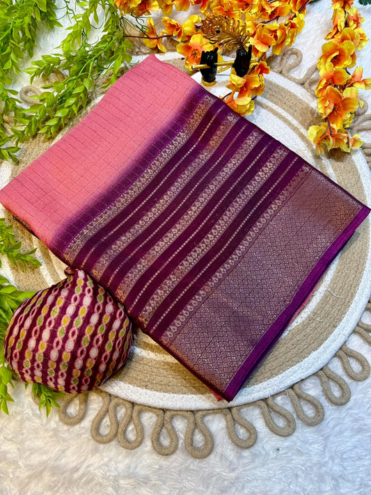 Soft Mysore Silk Saree