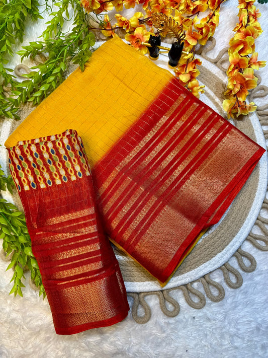 Soft Mysore Silk Saree