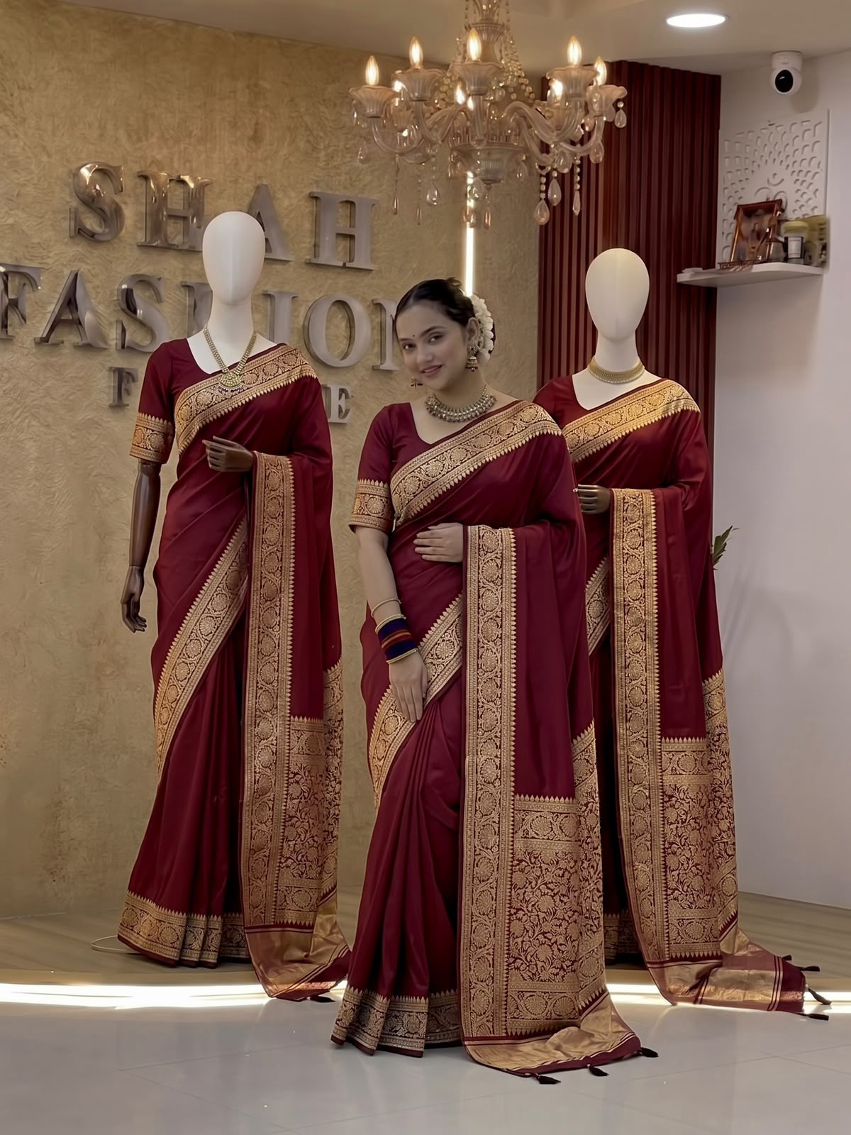 Soft Cotton Silk Saree with Jacquard Zari Borders