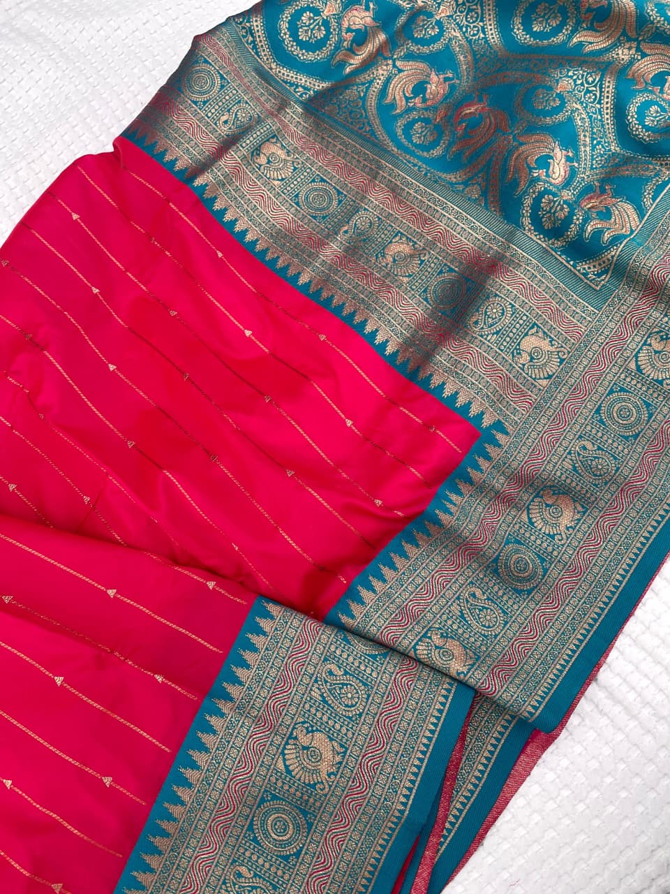 Paithani Silk Weaving Saree