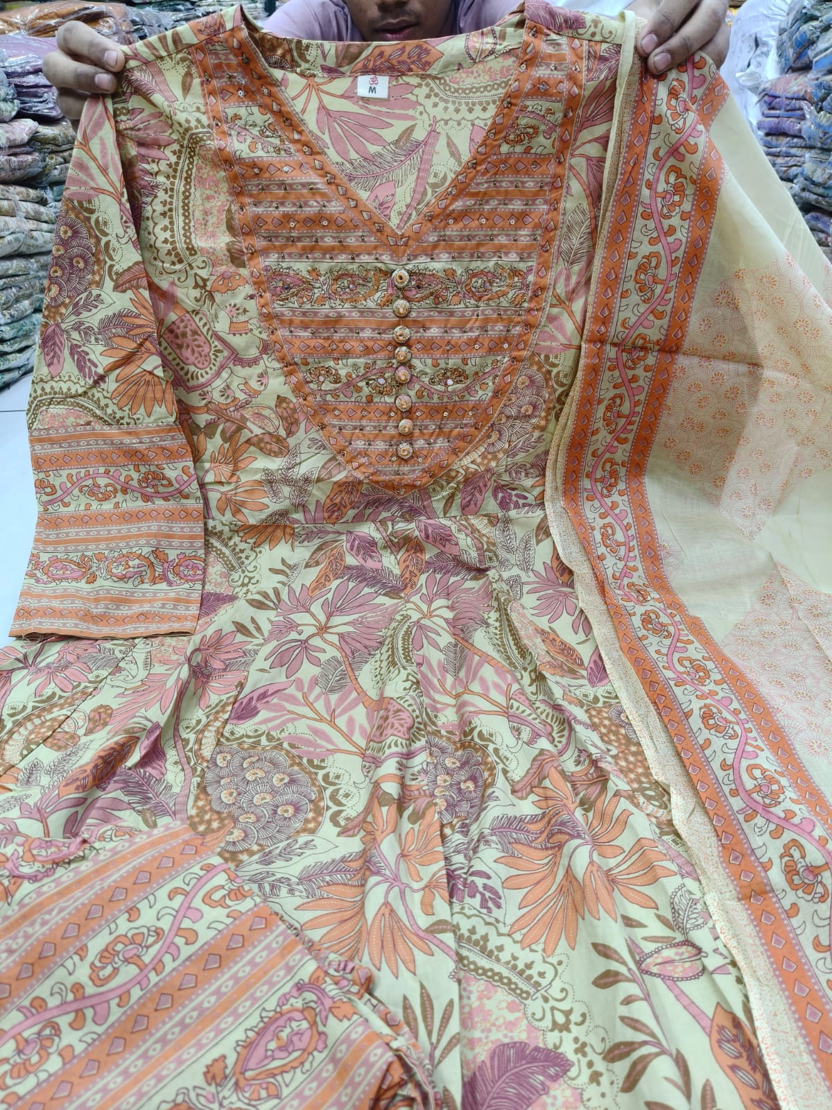 Readymade Cotton Three-Piece Suit