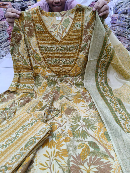 Readymade Cotton Three-Piece Suit
