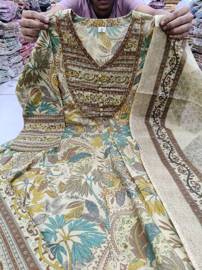 Readymade Cotton Three-Piece Suit