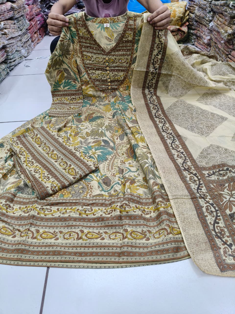 Readymade Cotton Three-Piece Suit