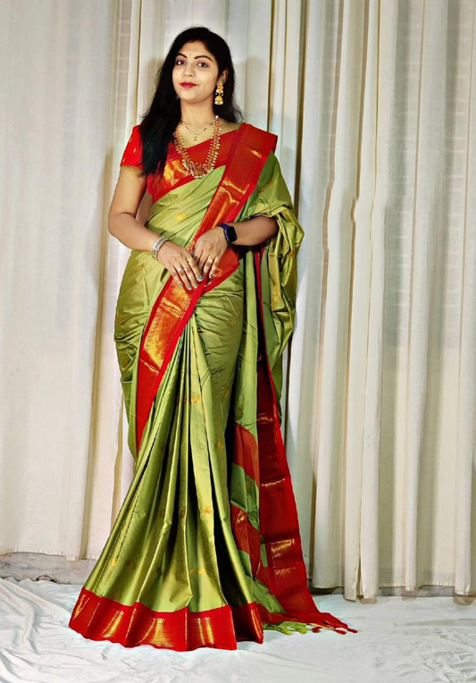 Cotton Silk Sarees with Jacquard Silk Borders A5