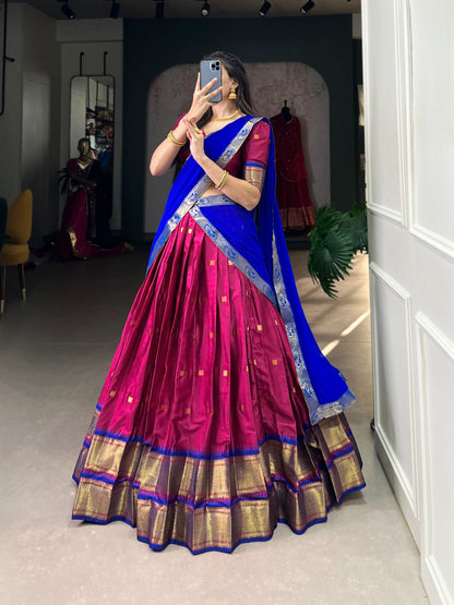 Cotton Silk Dhavani Collection – 99 AED