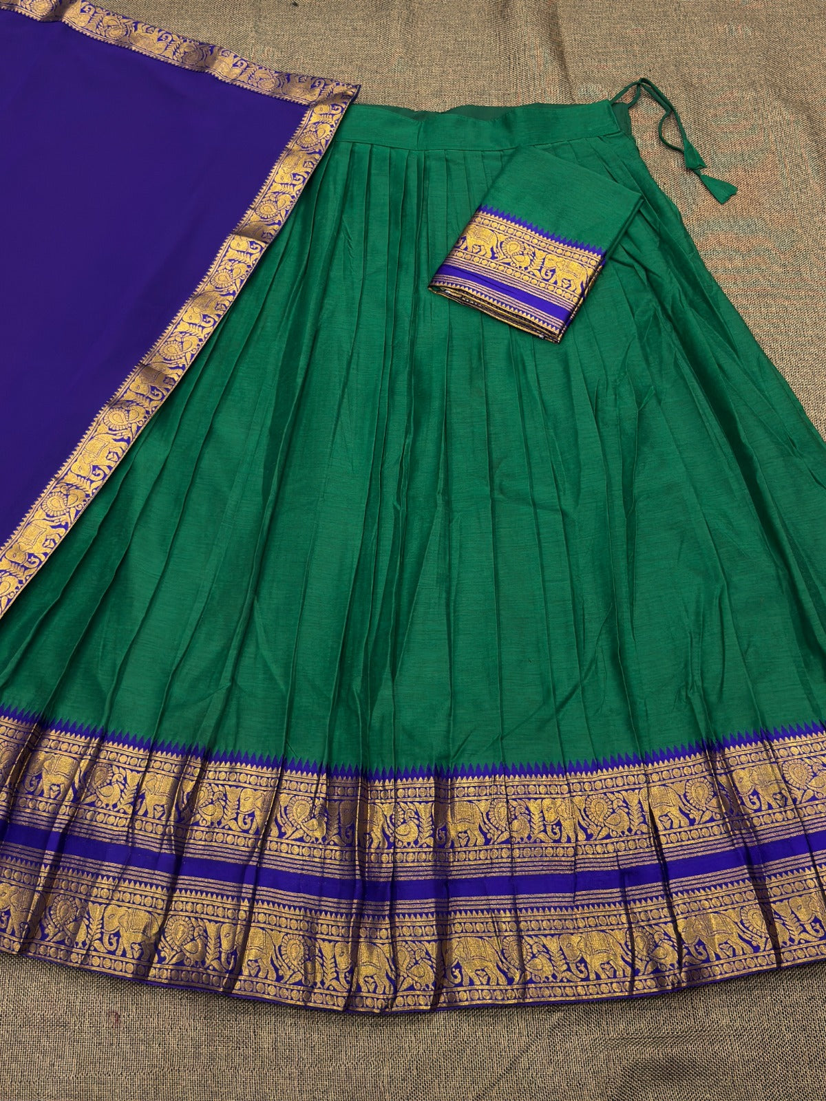 Georgette Viscose Readymade Lehenga Set – 99 AED