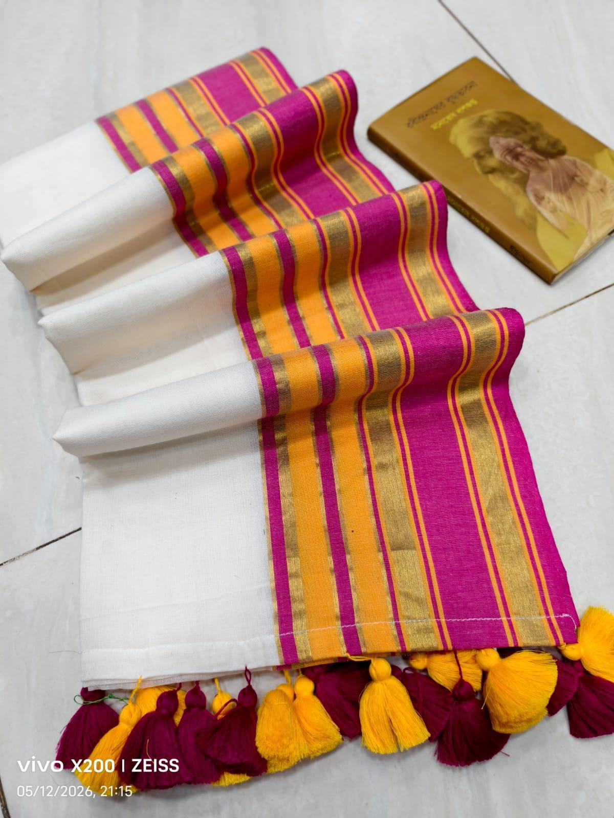 Mul Cotton Saree – 79 AED