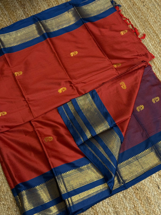 Cotton Silk Sarees with Jacquard Borders – 50 AED