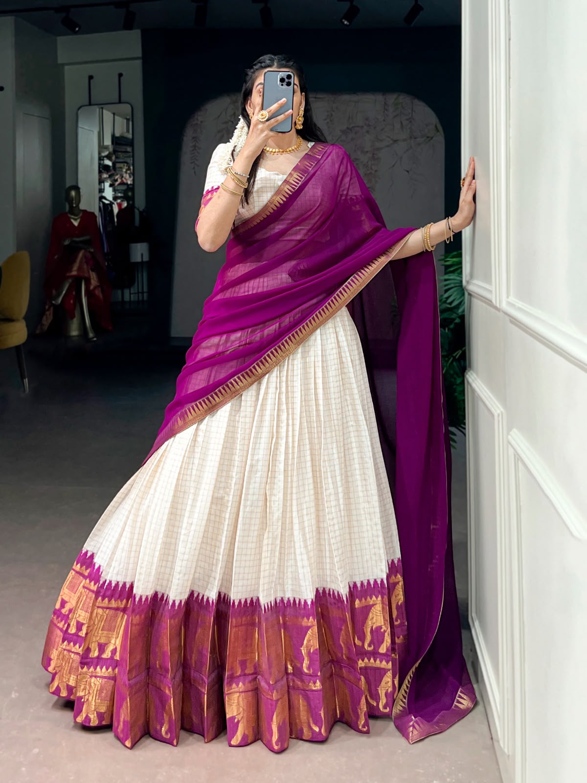 Readymade Dhavani Collections – 99 AED