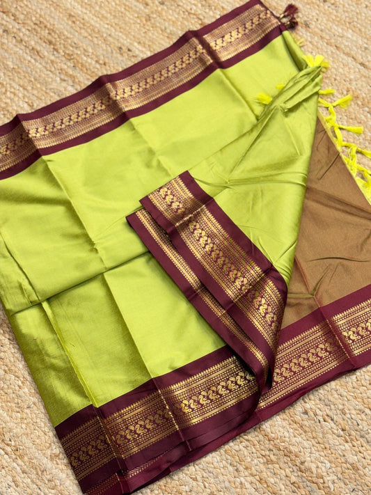 Cotton Silk Sarees with Jacquard Borders – 50 AED