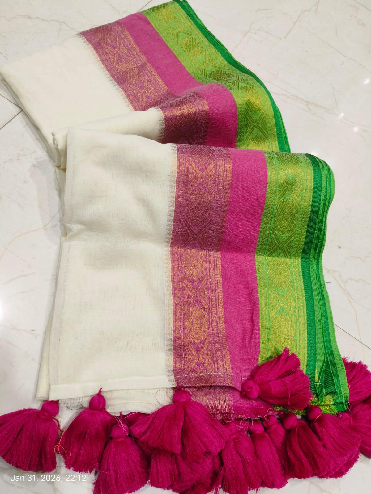 Mul Cotton Saree – 79 AED