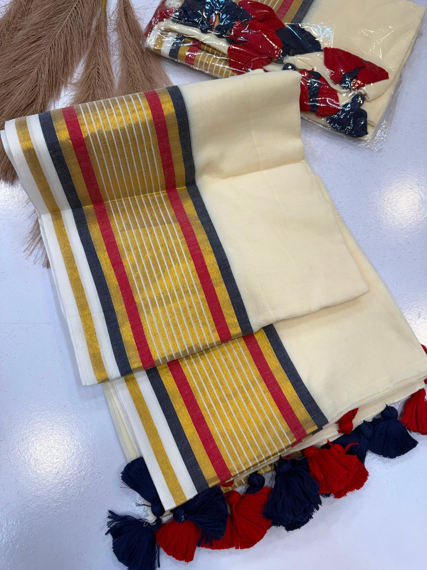 Mul Cotton Saree – 79 AED