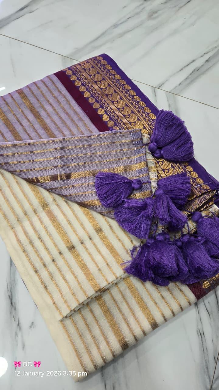 Mul Cotton Saree – 79 AED