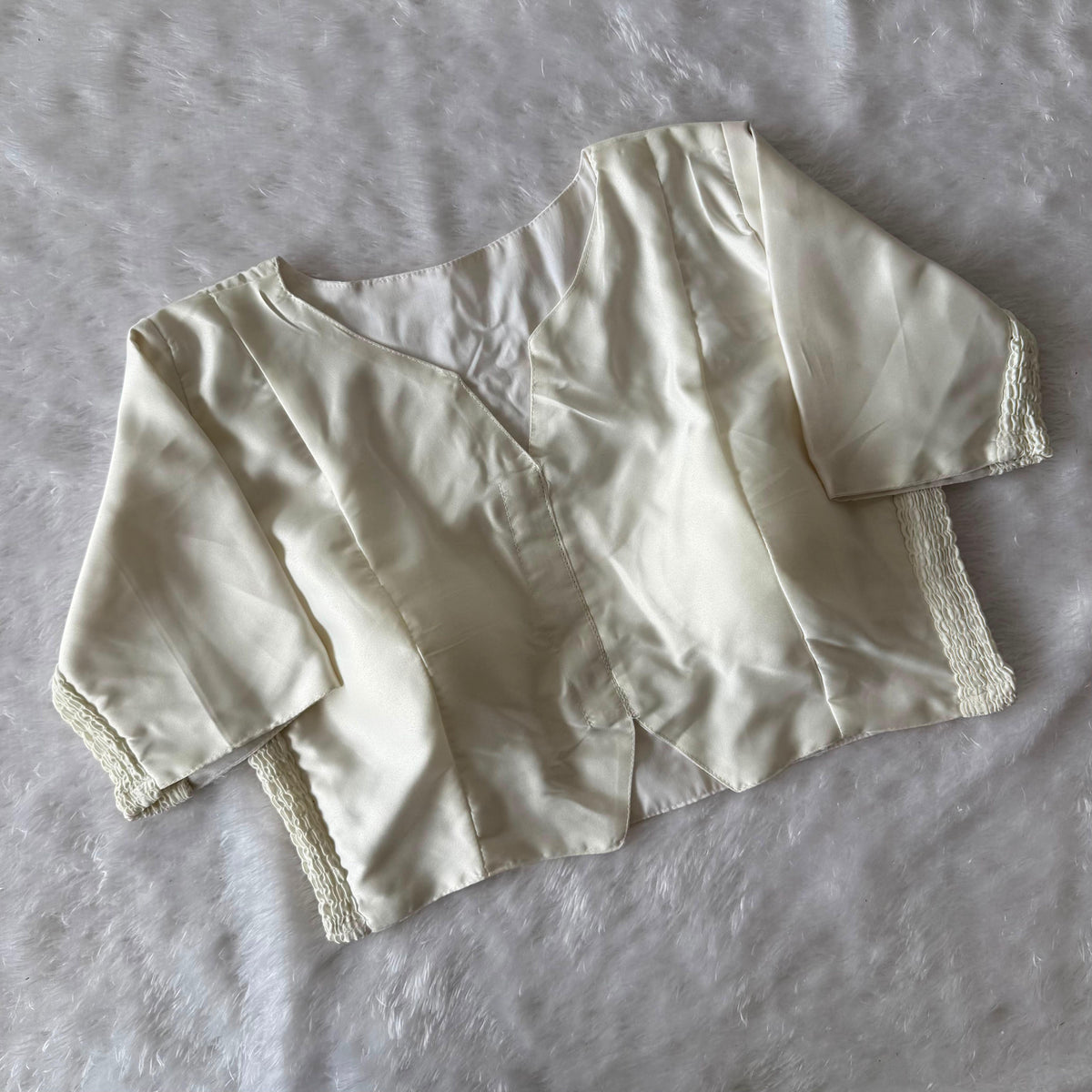 Soft Maslin Silk Elastic Stretchable Blouse