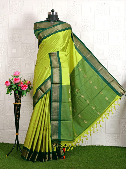 Cotton Silk Sarees with Jacquard Borders – 50 AED