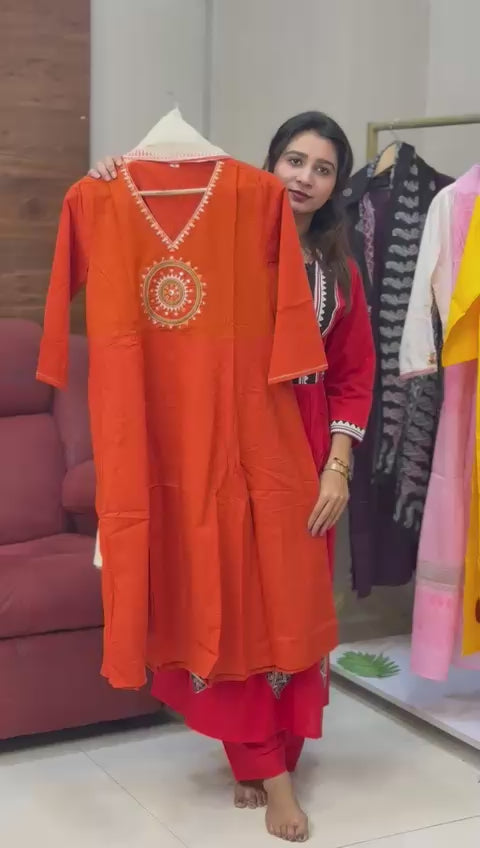 Budget Sale Jaipur Cotton Readymade Three Piece Suits