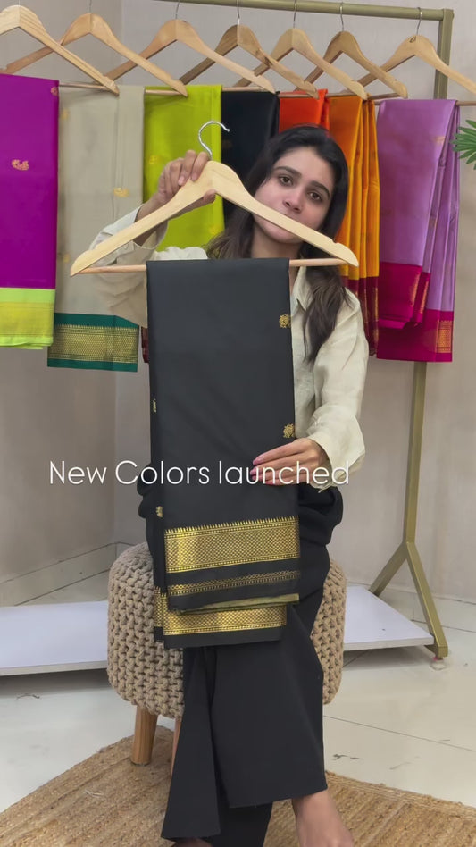 Cotton Silk Weaving Sarees with Running Blouse – now at 50 Dhs.