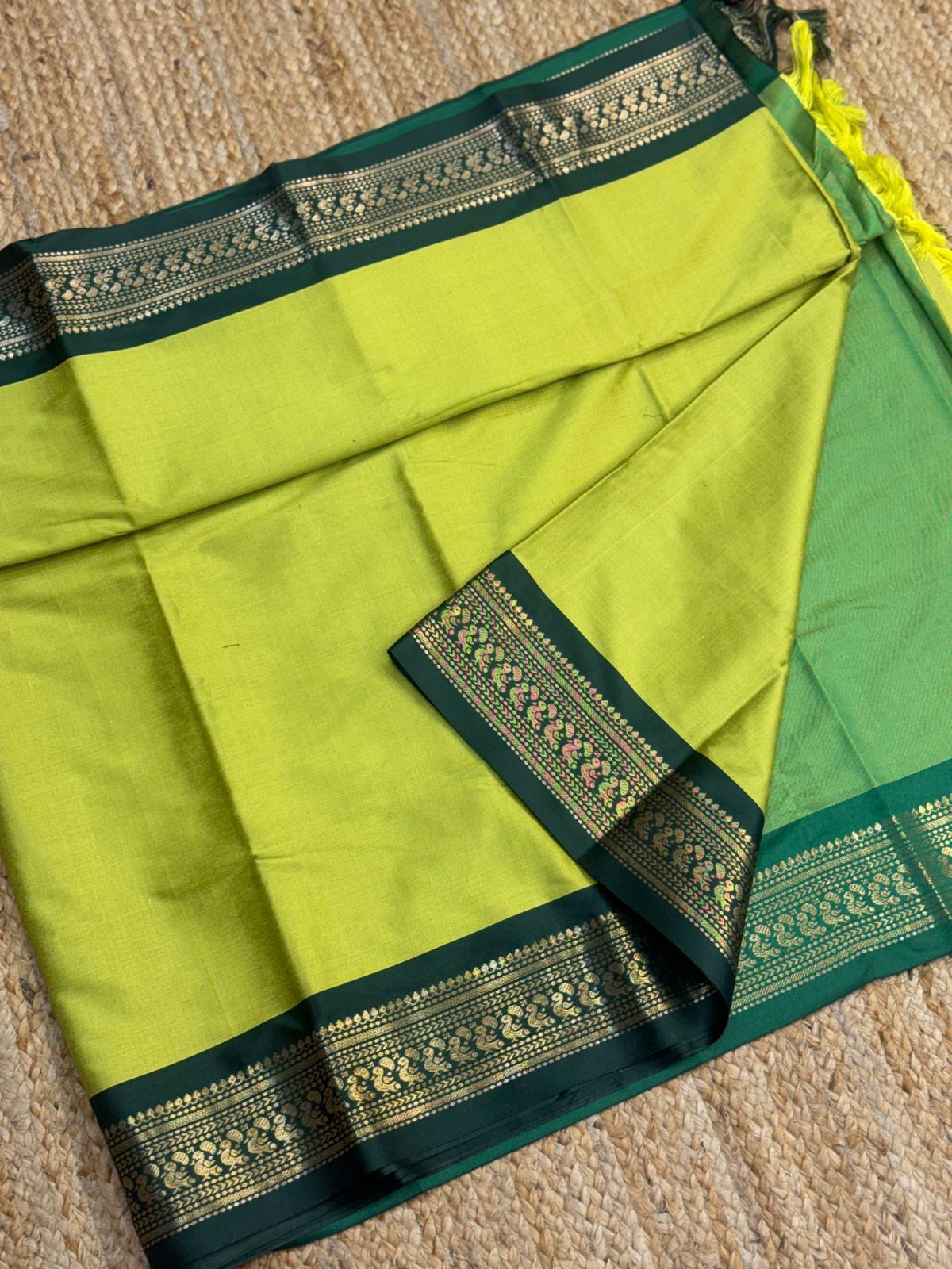 Cotton Silk Sarees with Jacquard Borders – 50 AED