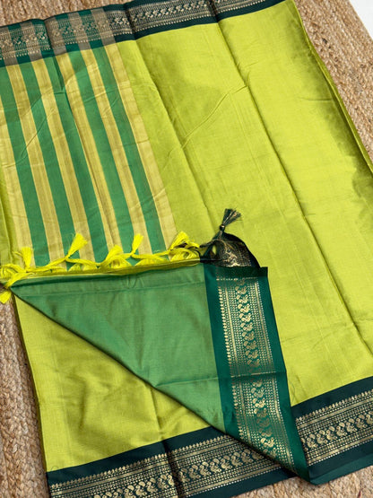 Cotton Silk Sarees with Jacquard Borders – 50 AED
