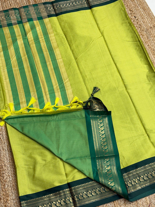 Cotton Silk Sarees with Jacquard Borders – 50 AED